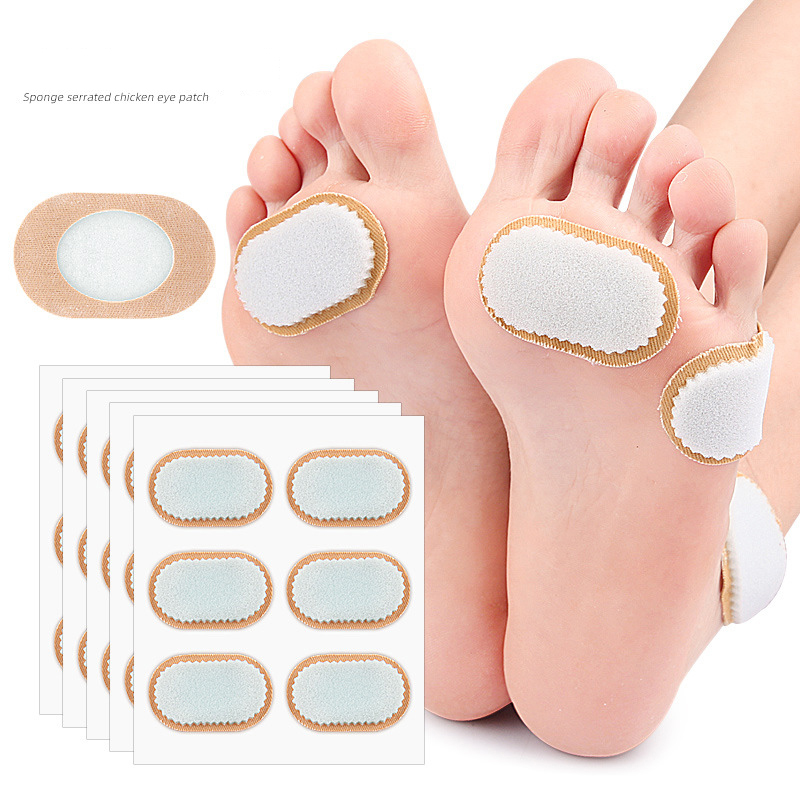 Detox Foot Patch - (.) 6 個フットケアステッカーパッチ角質除去パッド治療パッチ角質除去カルロシティデトックス夏のフットケアツール