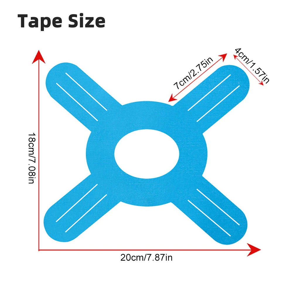膝用スポーツキネシオロジーテープ5個入り。膝の痛みを和らげる - Sports Taping Precut のレビューと価格