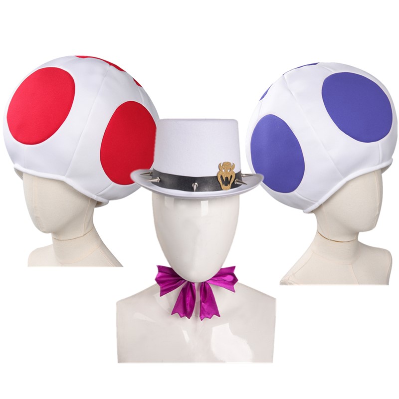 ロールプレイ男性ボーイズキノピオコスプレキノピオ帽子クッパキ - Health & Wellness Unlimited のレビューと価格
